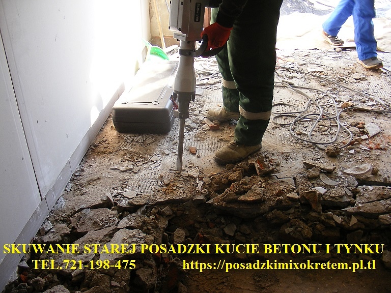 SKUWANIE STAREJ POSADZKI