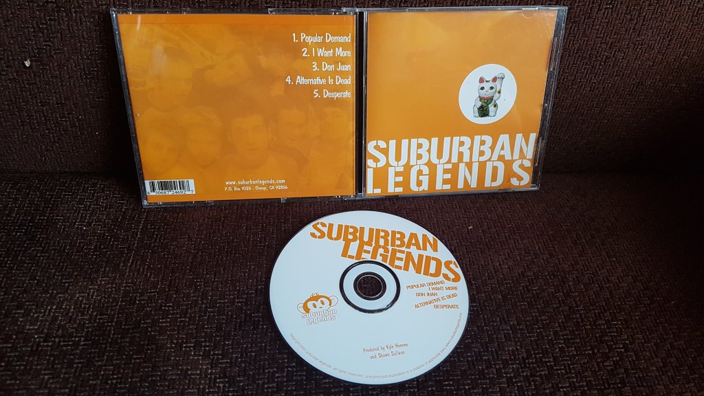 Suburban Legends - S/T EP