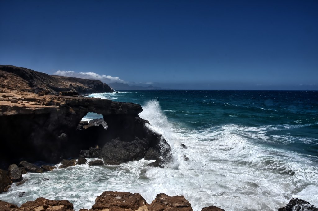 Fuerteventura - klifami wdrujc