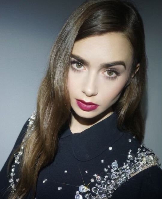 Lily Collins.