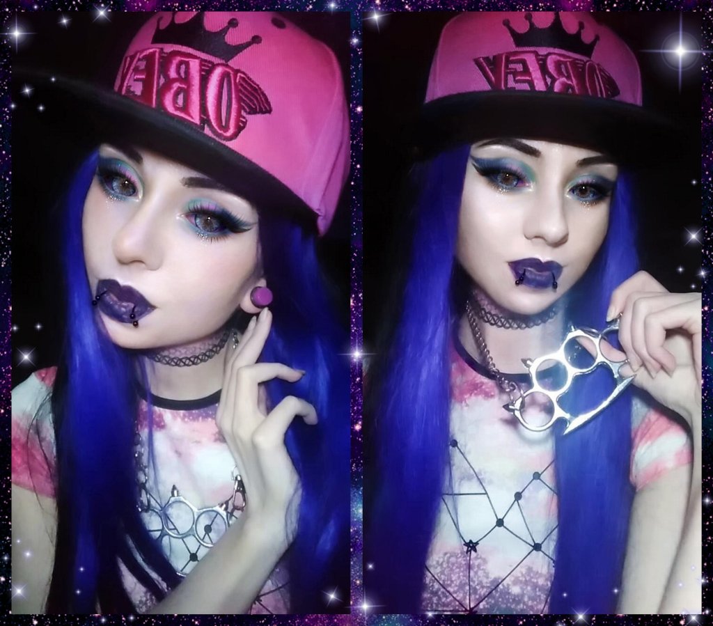 MIDNIGHT BLUE HAIR