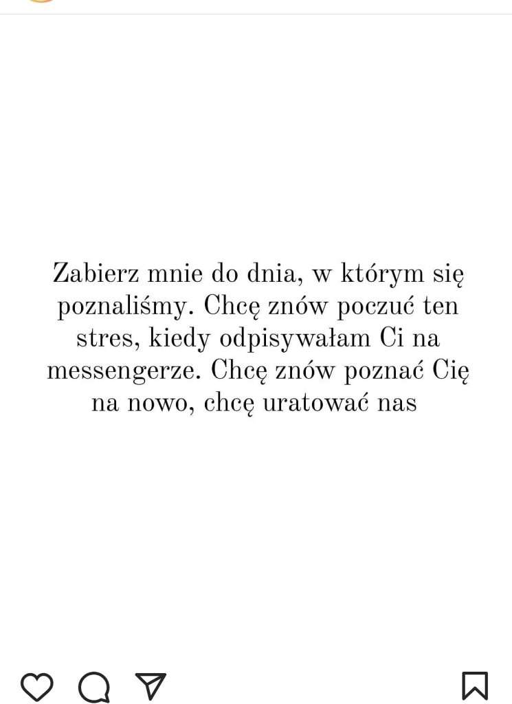 Czas mj nadchodzi. 