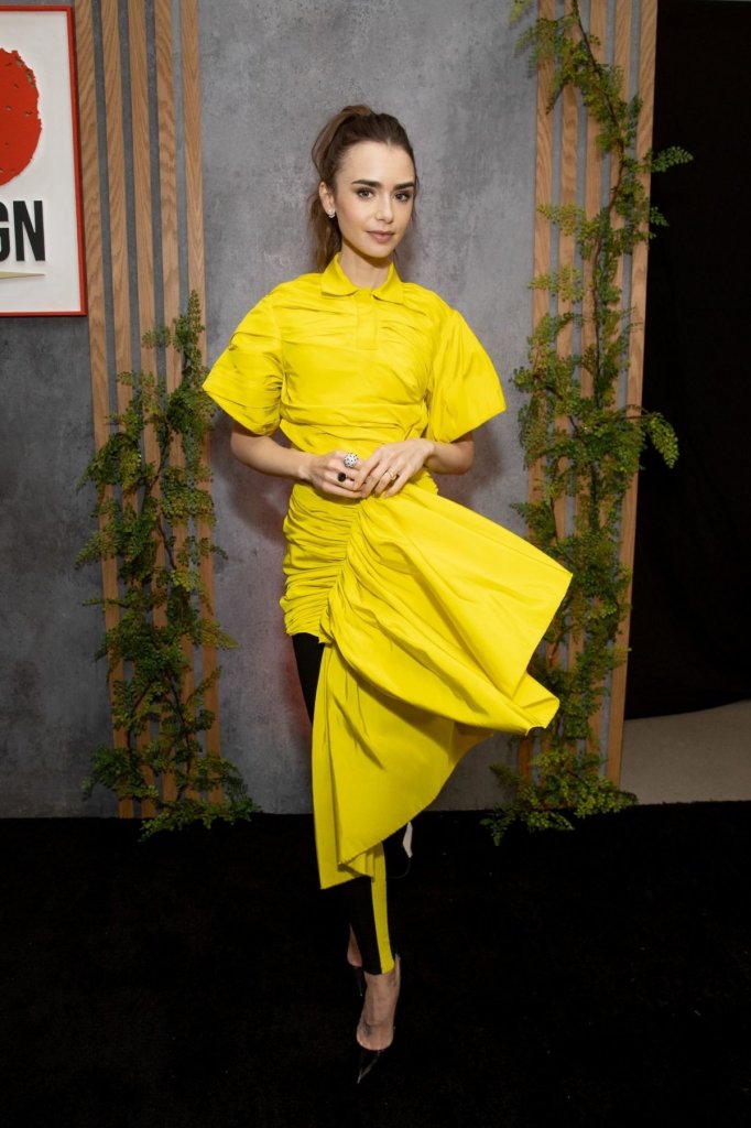 Lily Collins.
