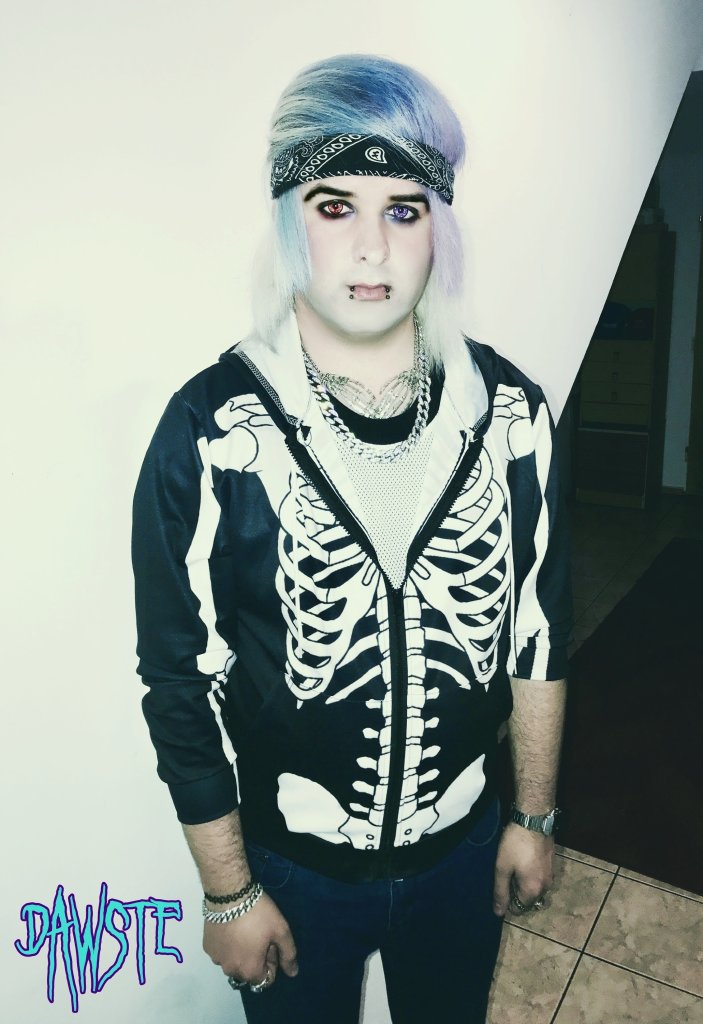 Creepy Pastel Goth Boy 