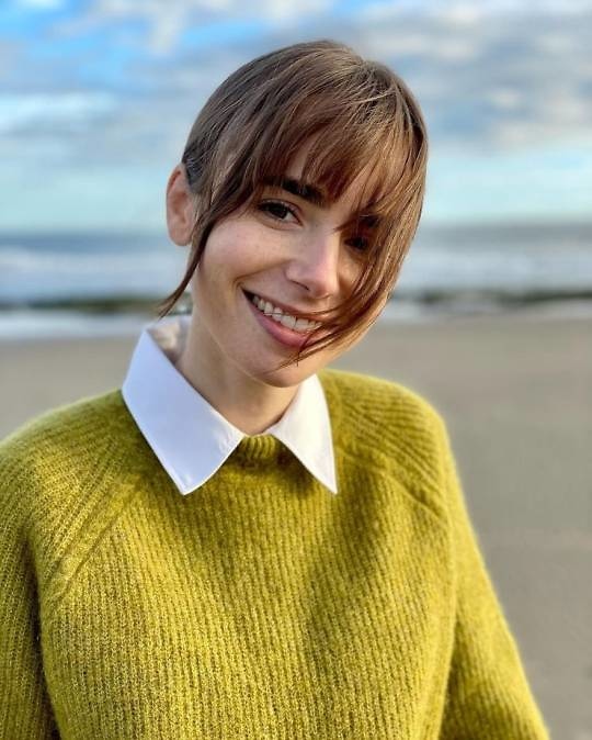 Lily Collins.