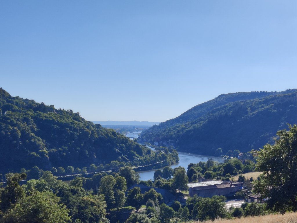 Widok na Heidelberg 