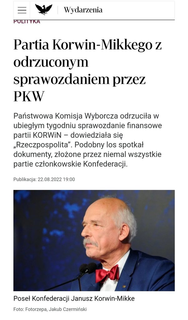 Machlojki w Konfederacji