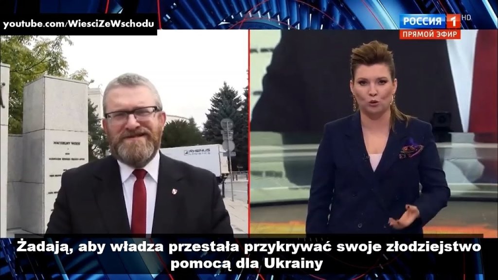 Braun w rosyjskiej telewizji