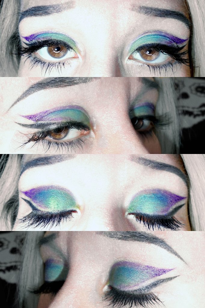 HOLOGRAPHIC / IRIDESCENT MAKE-UP