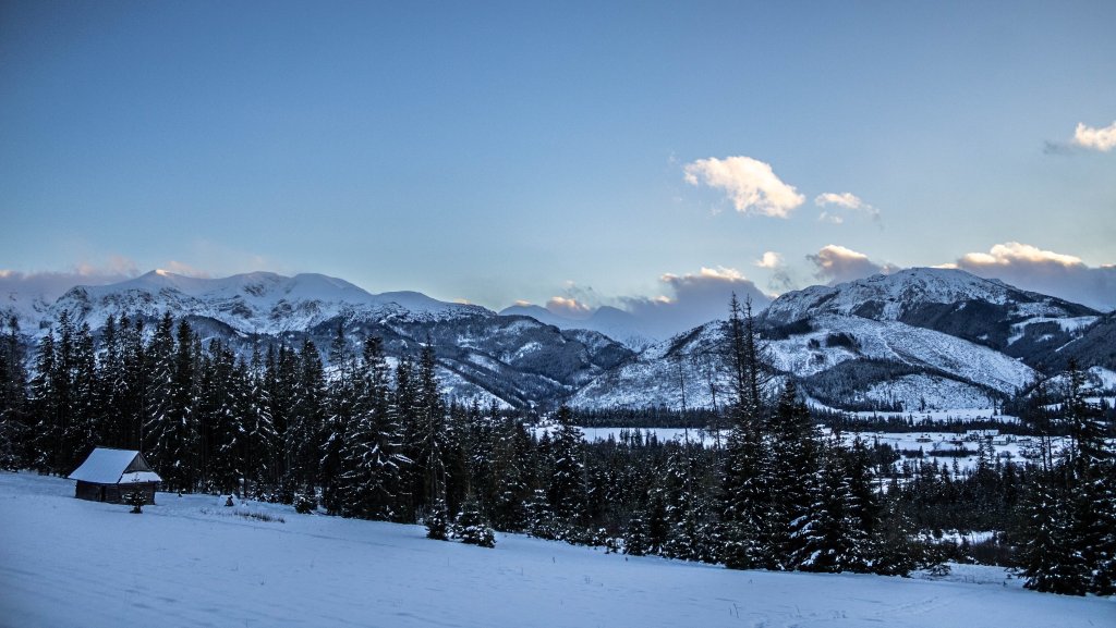 Tatry przed zachodem 