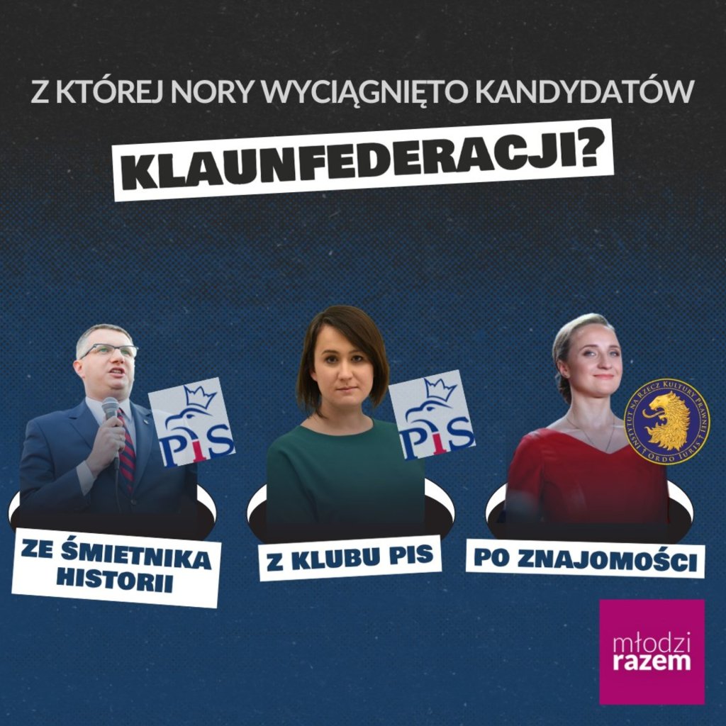 Spadochroniarze z PiS w Konfie
