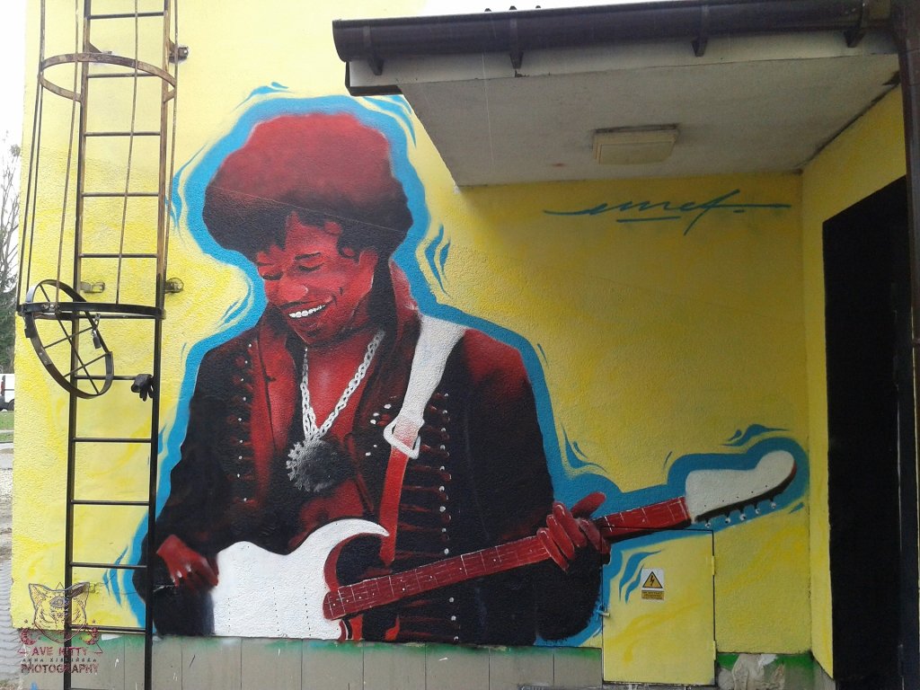 GRAFFITI / MURAL Jimi Hendrix