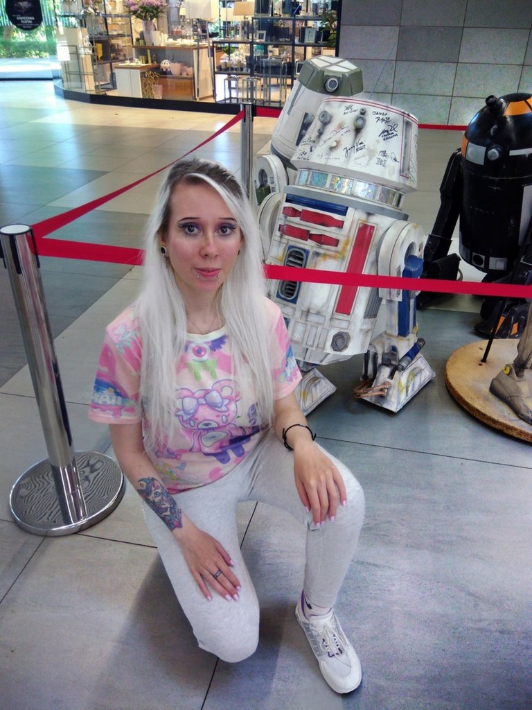 Ja na wystawie STAR WARS