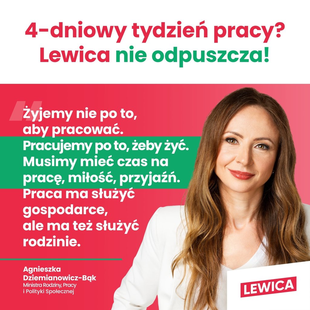 4 dniowy tydzie pracy