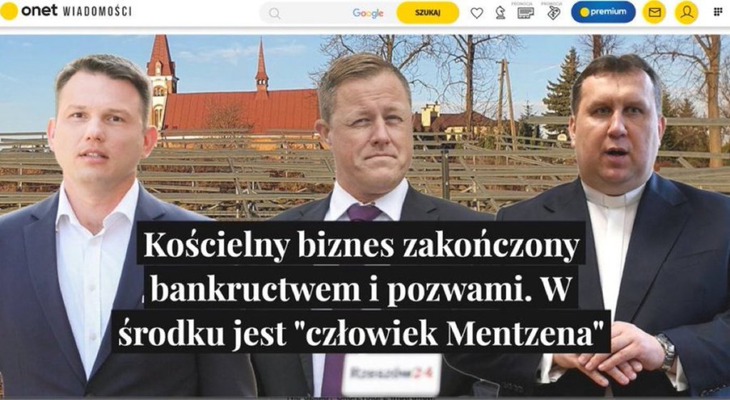 Kocielny biznes Mentzena