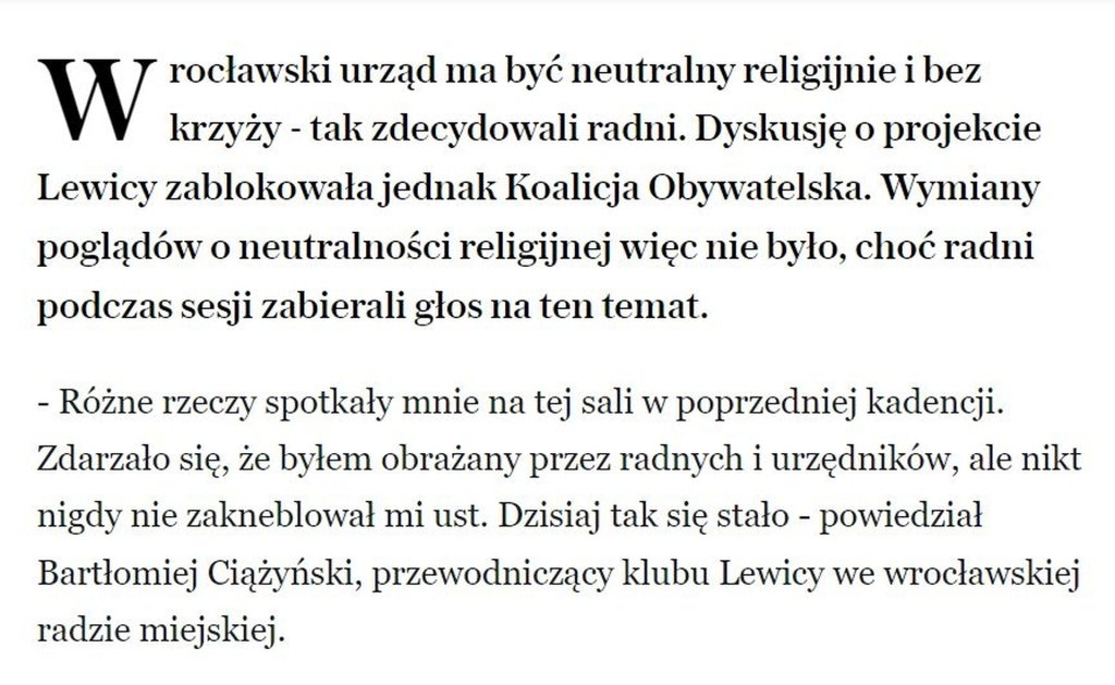 Wrocawski ratusz neutralny