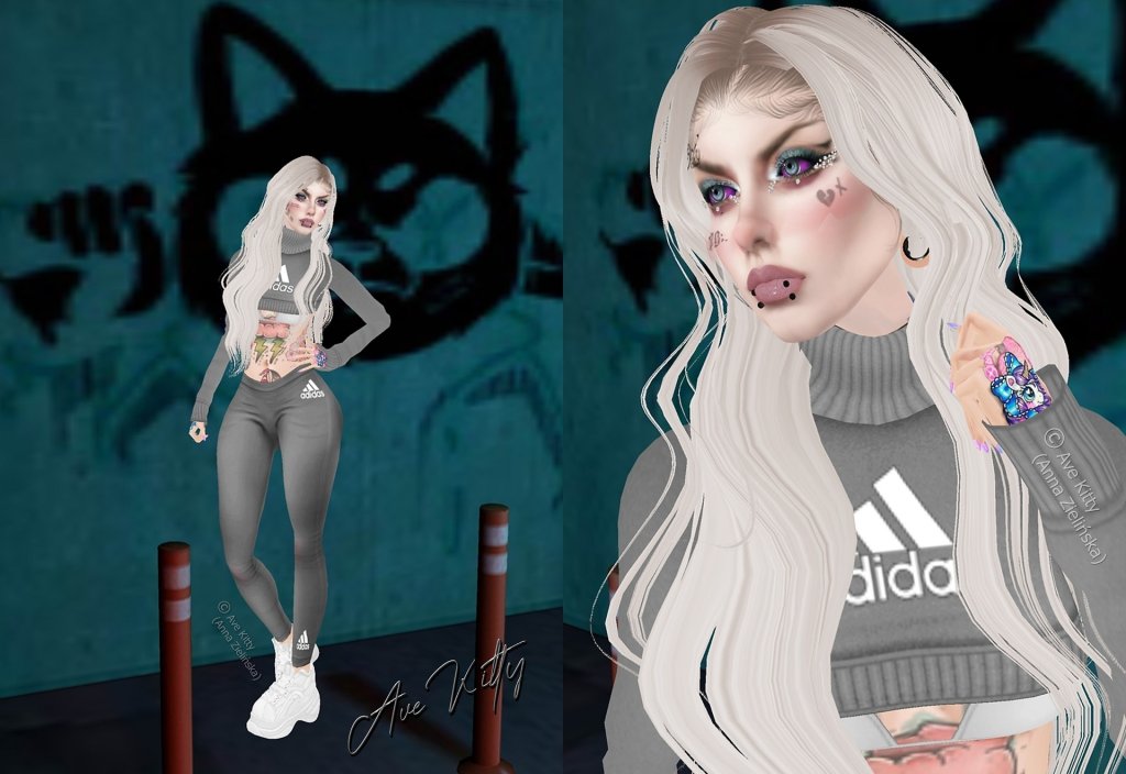 Mj nowy outfit z IMVU *Adidas*