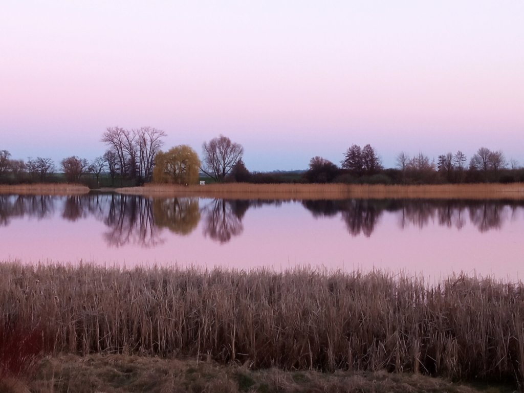 Sky and lake