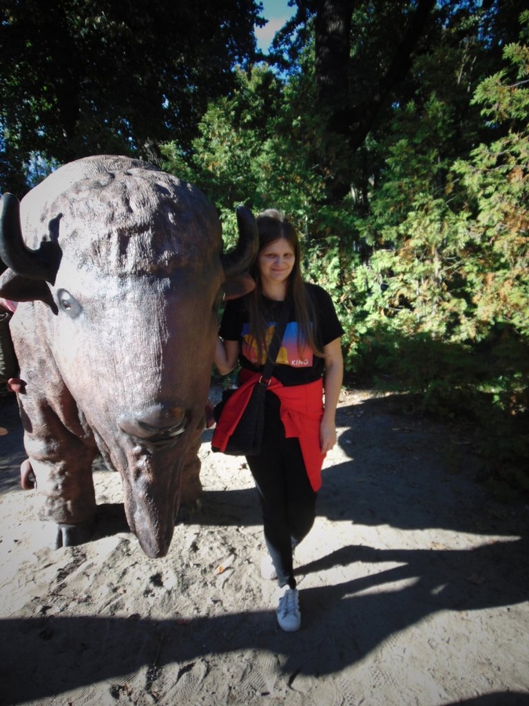 W ogrodzie zoobotanicznym 