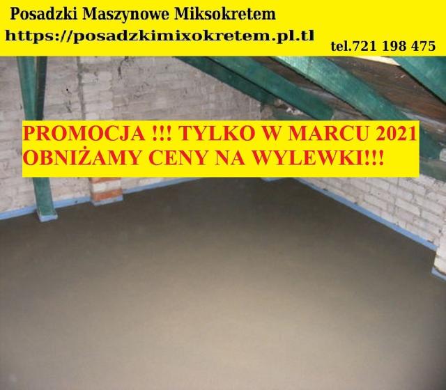 WYLEWKI BETONOWE PROMOCJA