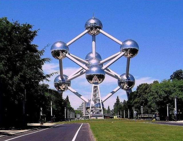 ATOMIUM. Bruksela. Belgia.