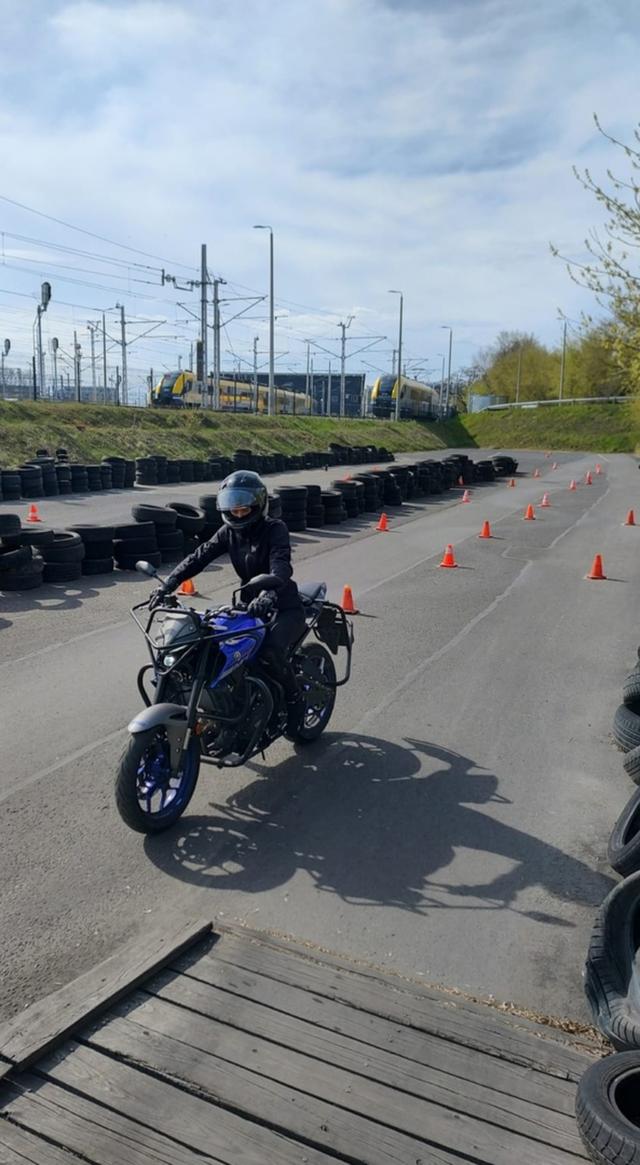 Barbra motorcyclist :D