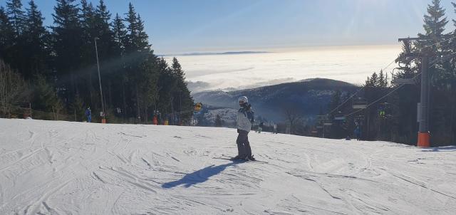 Skiing
